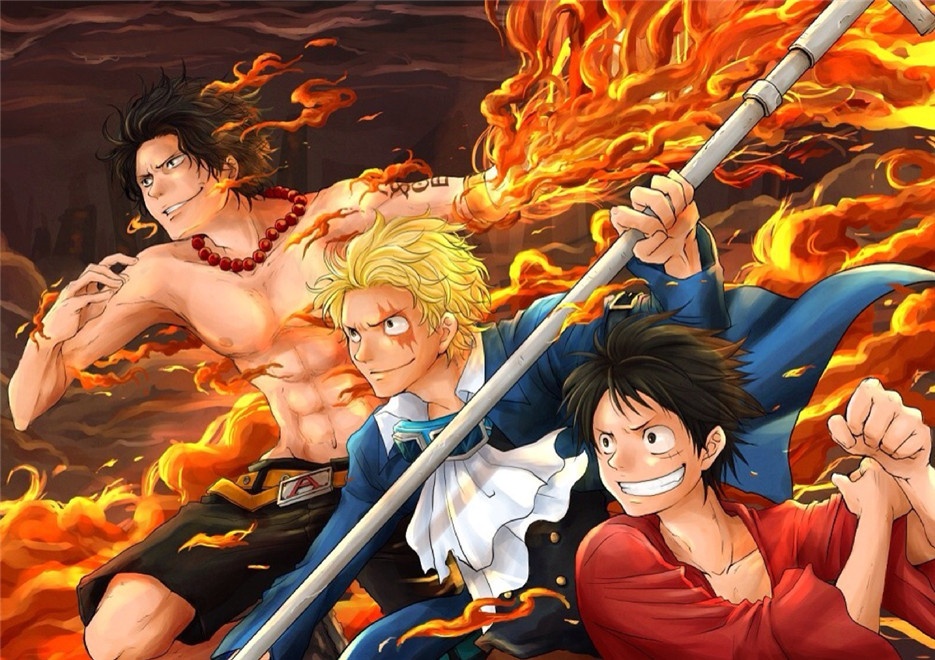 热血动漫海贼王艾斯超清壁纸