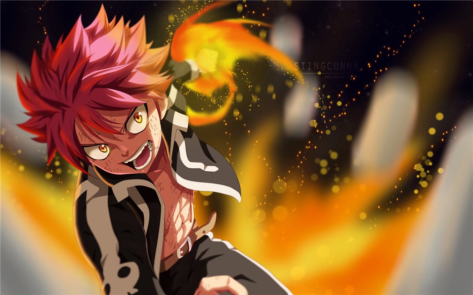 日本动漫妖精的尾巴纳兹壁纸