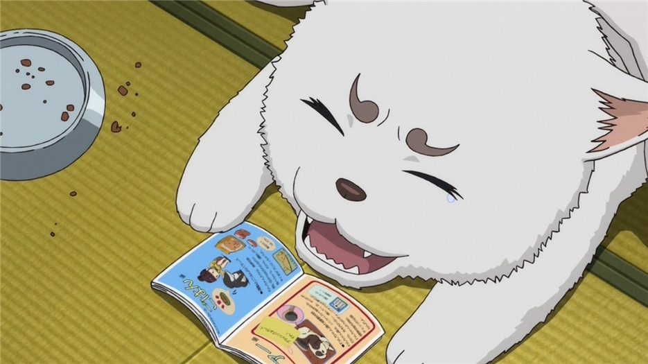 日本动漫银魂吉祥物定春图片