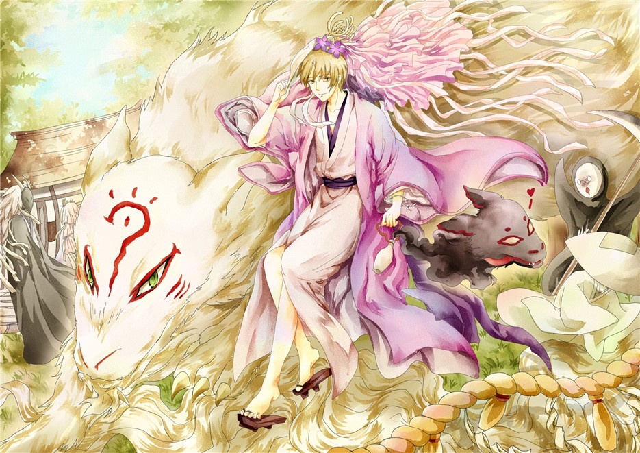 治愈系动漫夏目友人帐壁纸桌面