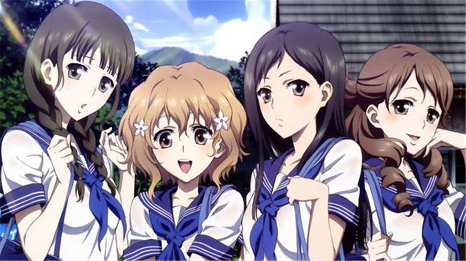 治愈系动漫花开伊吕波高清壁纸