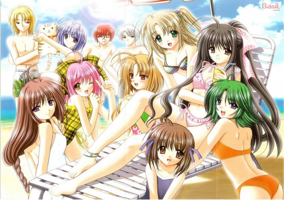 二次元性感动漫美女手机主题赏析