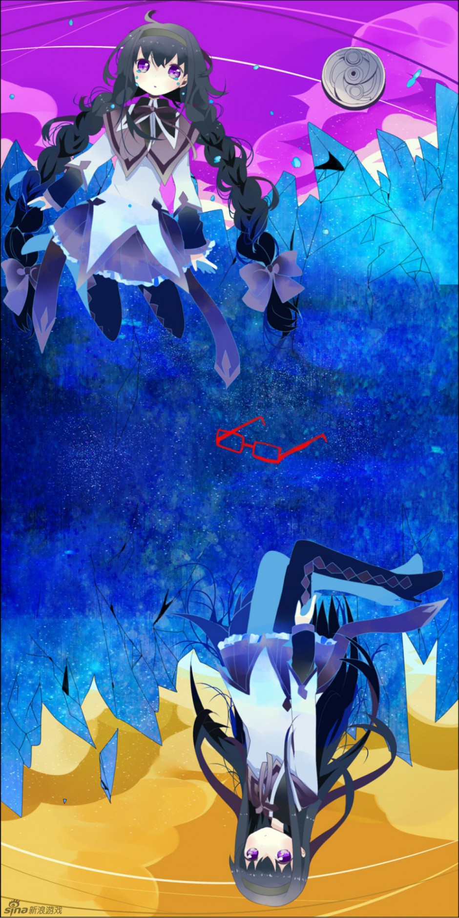 华丽的动漫魔法少女小圆图片