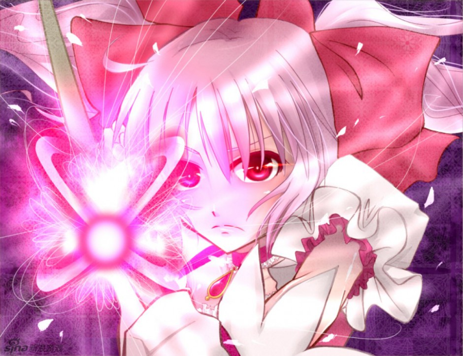 华丽的动漫魔法少女小圆图片