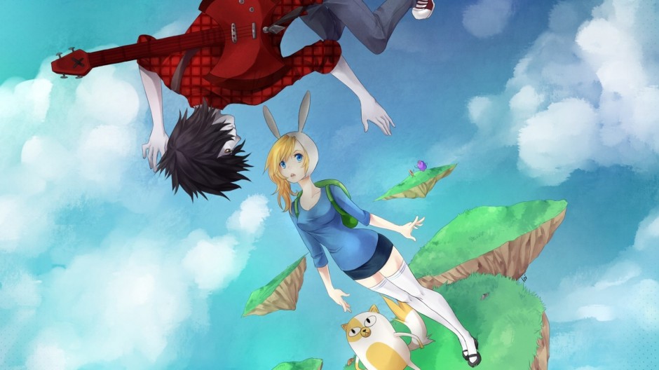 弹吉他唯美二次元动漫图片