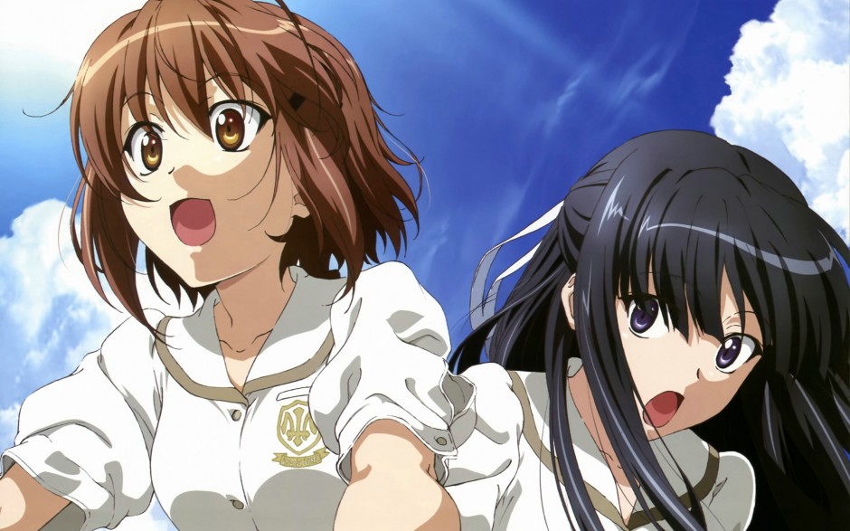 白色可爱日本银发动漫美女图片大全