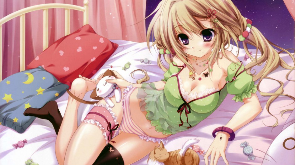 动漫二次元大胸美女剧情剧照图片