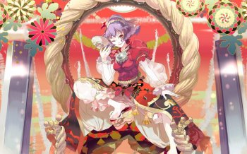 日本动漫图片大全之女生八坂神奈子