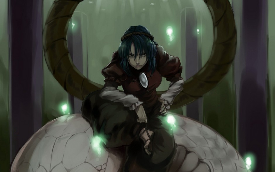 日本动漫图片大全之女生八坂神奈子