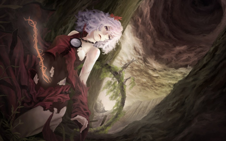 日本动漫图片大全之女生八坂神奈子