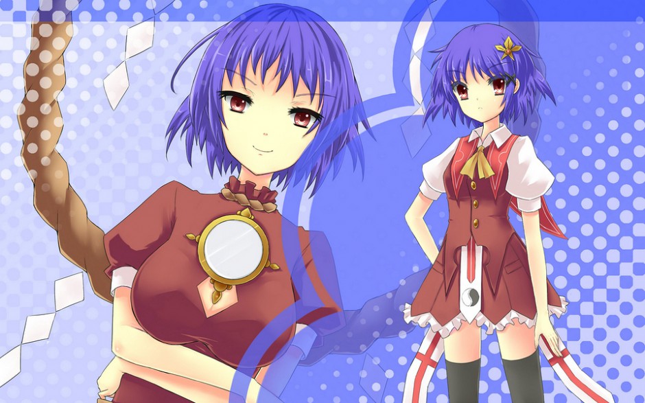 日本动漫图片大全之女生八坂神奈子