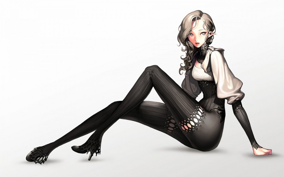 黑丝美腿动漫剑灵天族御姐图片