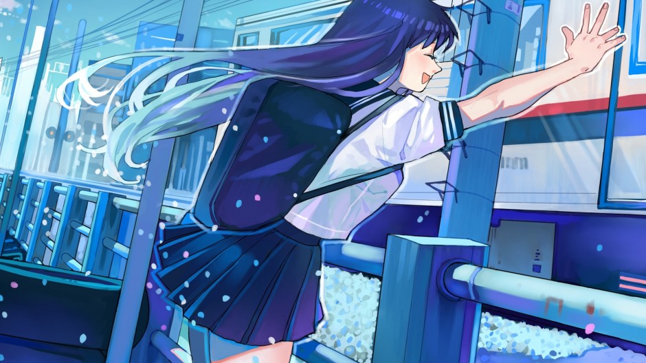 无修版卖肉巨乳制服动漫少女图片