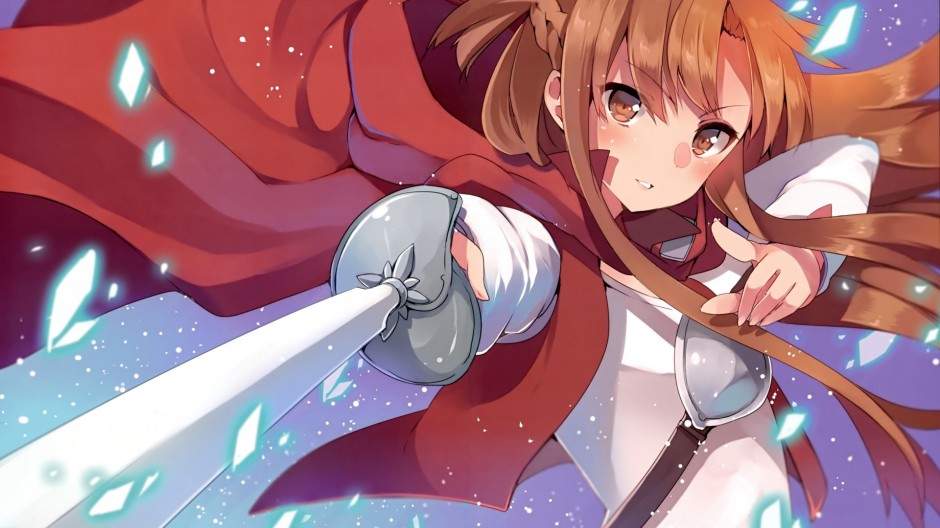 最帅霸气动漫女生结城明日奈图片