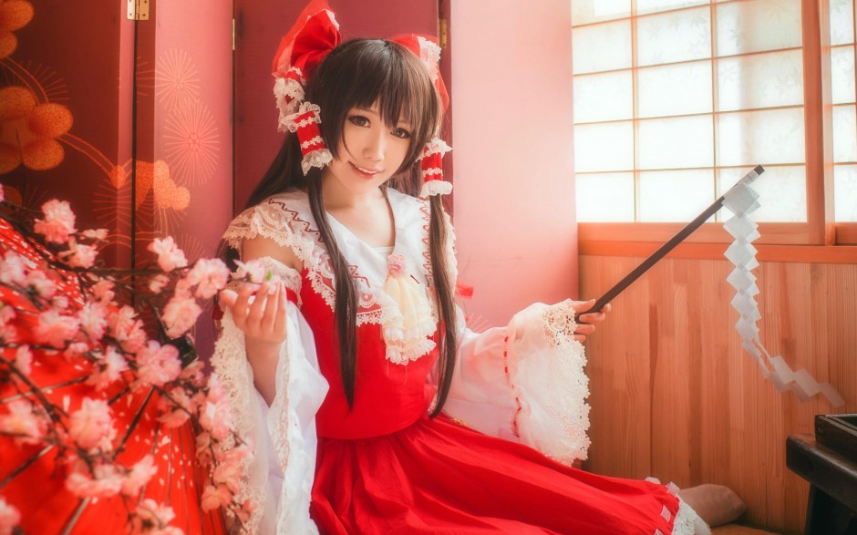 cos东方Project博丽灵梦动漫图片