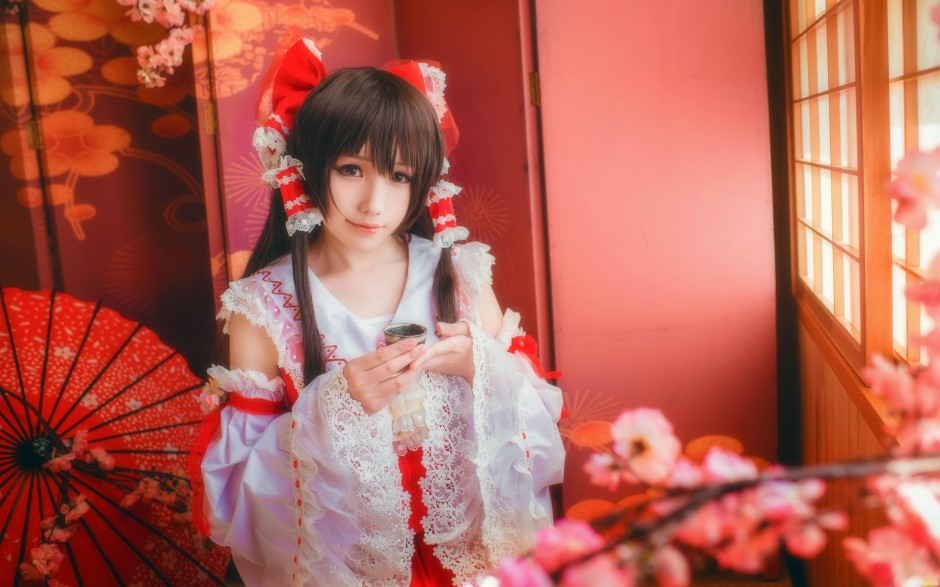 cos东方Project博丽灵梦动漫图片