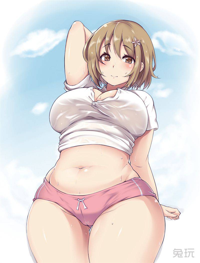 大胸肉感丰满动漫美少女图片