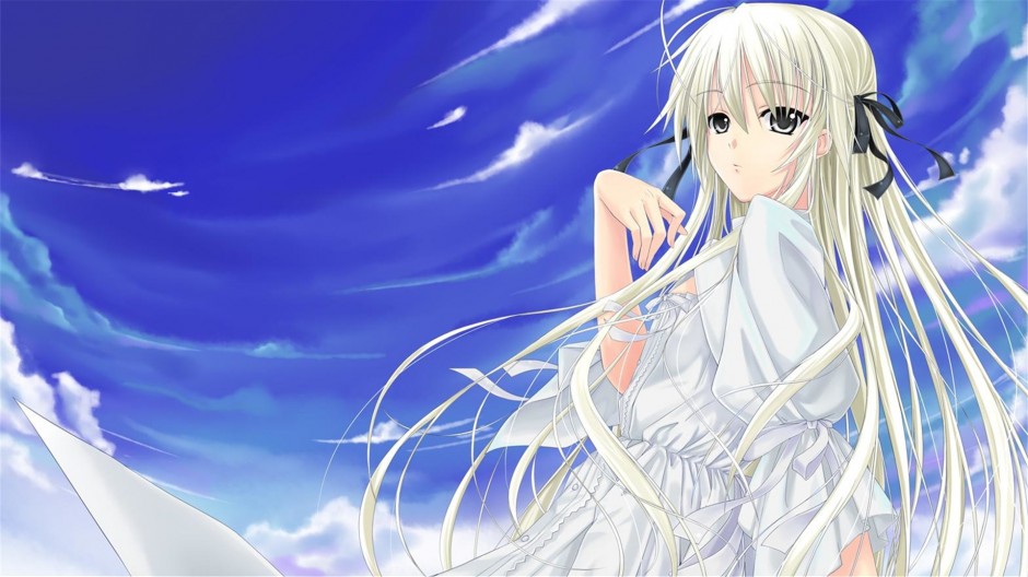 女生全身唯美精致动漫图片