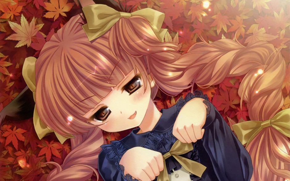 动漫《东方地灵殿》图片女生唯美红色头发