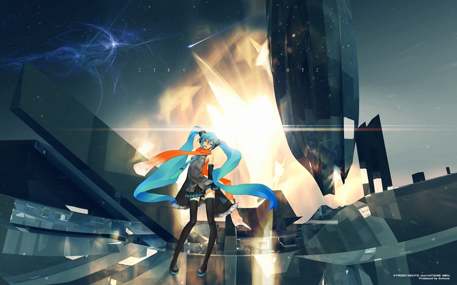 h唯美动漫图片初音未来精美素材