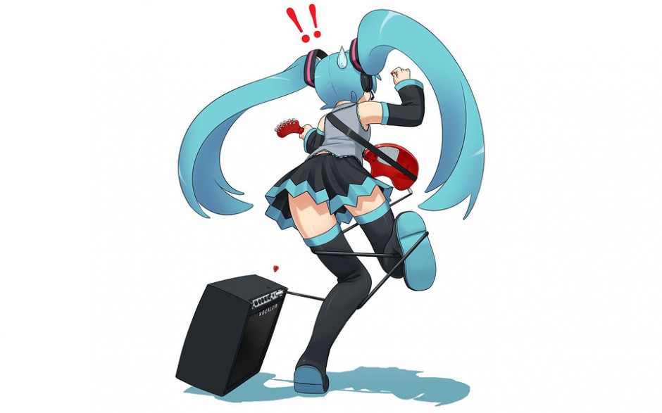 h唯美动漫图片初音未来精美素材