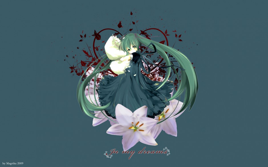 h唯美动漫图片初音未来精美素材