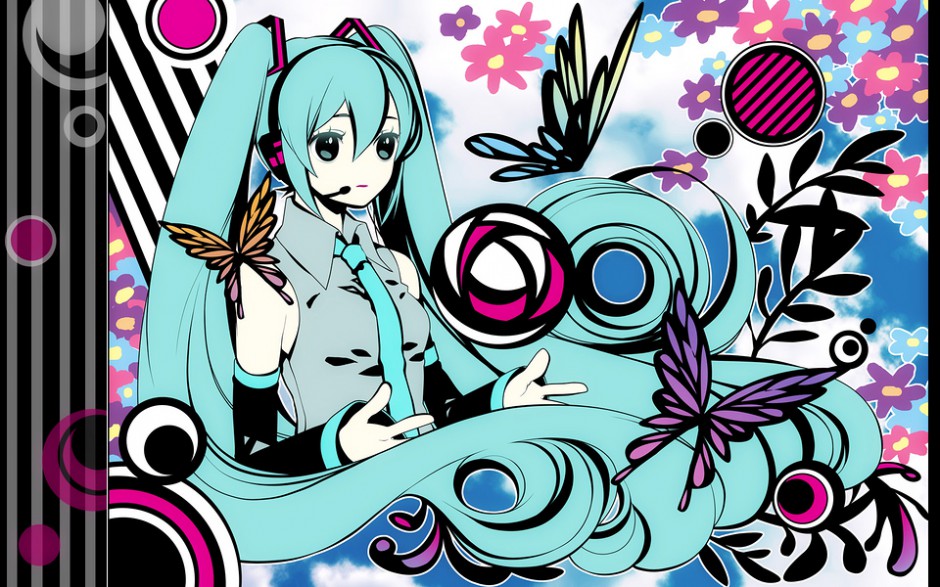 h唯美动漫图片初音未来精美素材