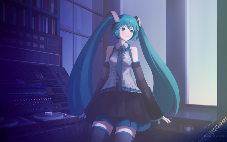 h唯美动漫图片初音未来精美素材