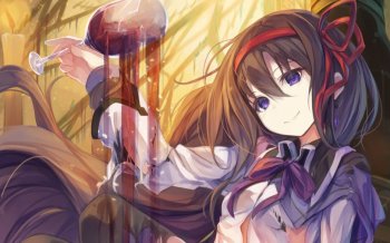 动漫美女晓美焰可爱图欣赏