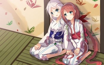 古代可爱性感和服动漫美女图片