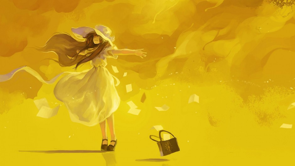 戴帽子的动漫美女图片精选