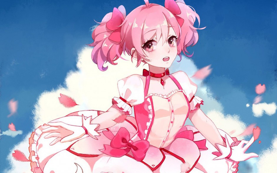 动漫清纯美女鹿目圆香高清图片