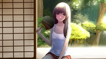 日本动漫里的美女拿扇子图片