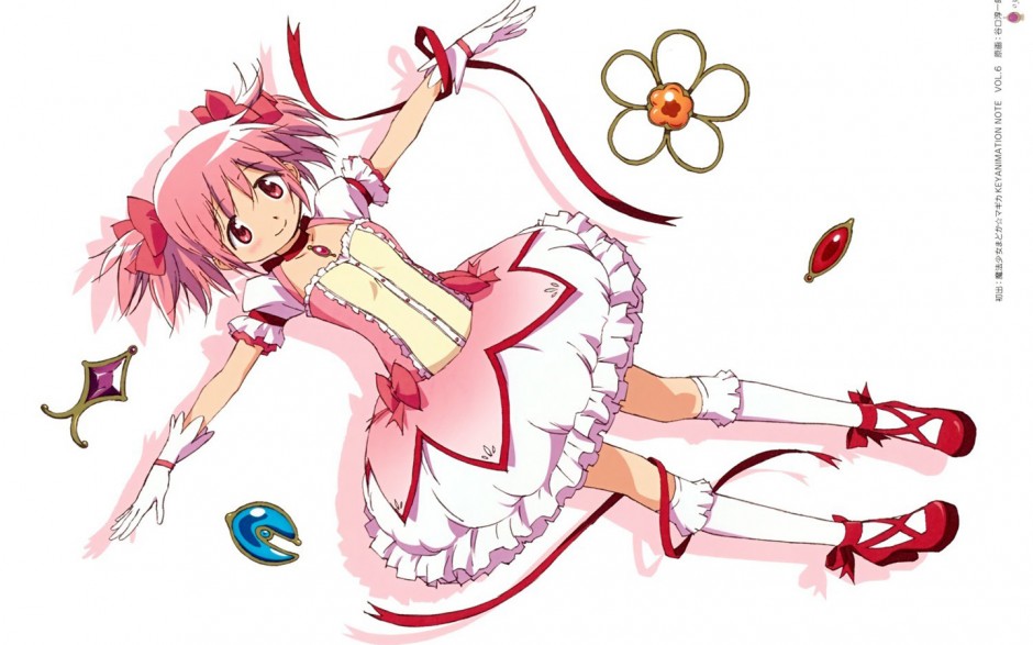 《魔法少女小圆》鹿目圆香粉色系动漫图片