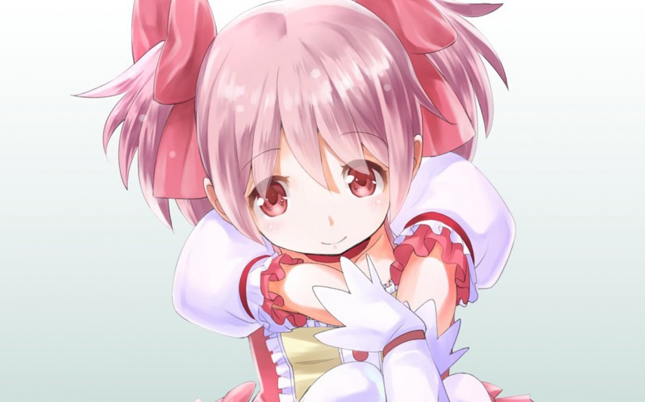 《魔法少女小圆》鹿目圆香粉色系动漫图片