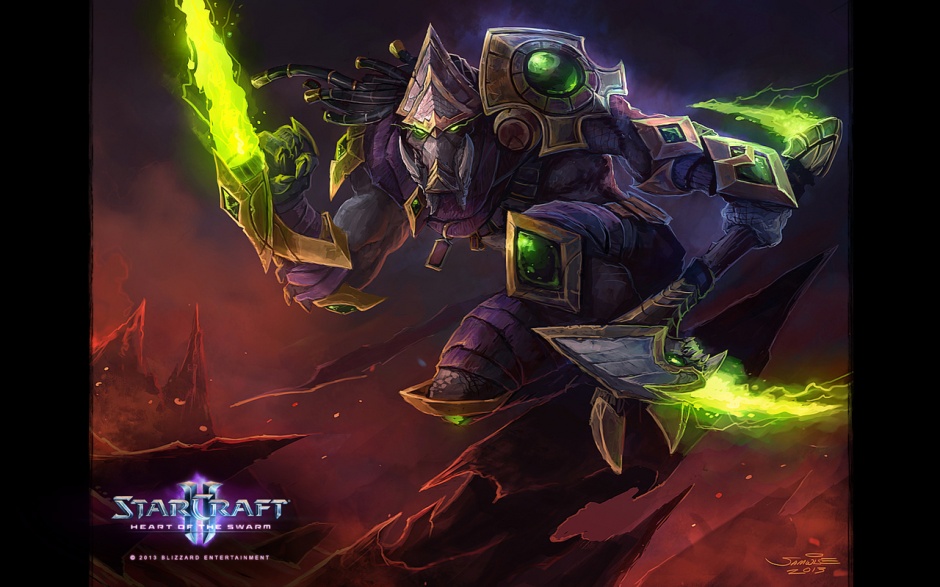 即时战略游戏星际争霸2壁纸