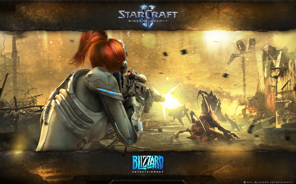 即时战略游戏星际争霸2壁纸