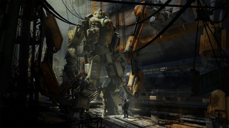 科幻题材游戏泰坦陨落壁纸