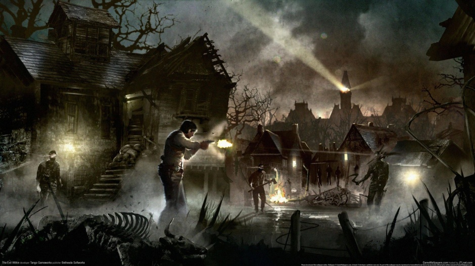 动作冒险游戏恶灵附身高清壁纸