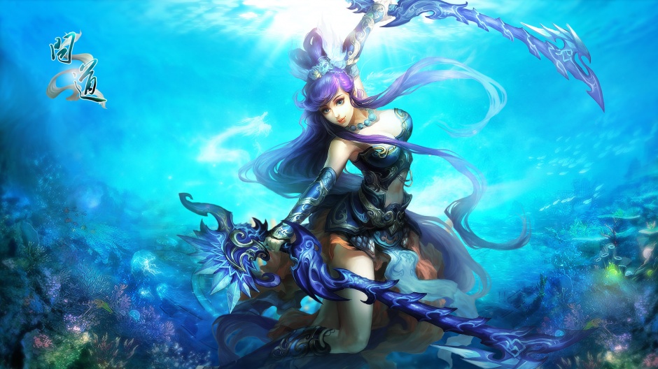 回合制游戏问道高清壁纸