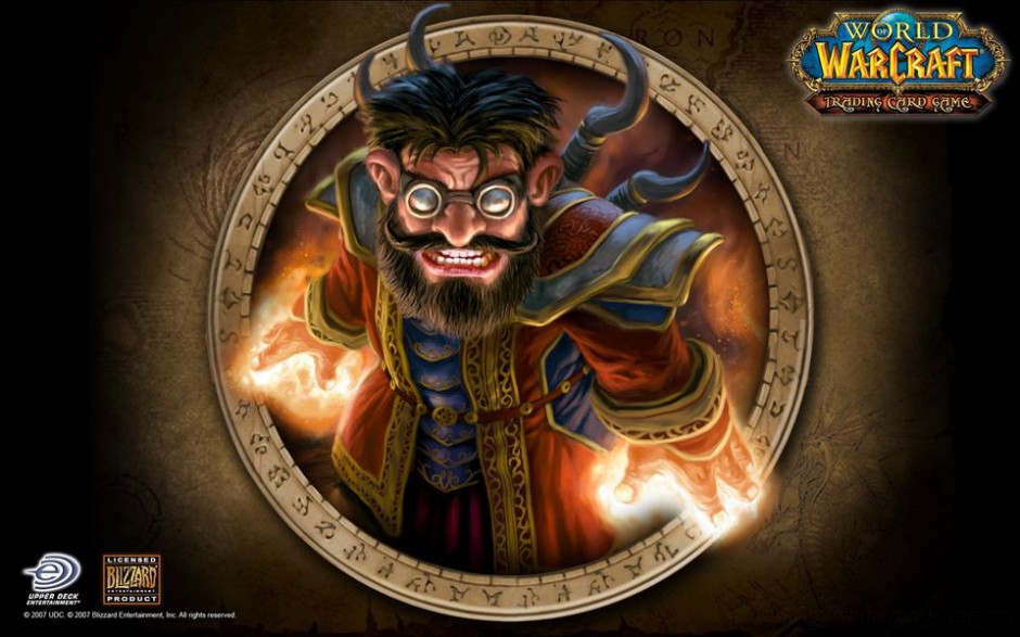 暴雪游戏魔兽世界原画