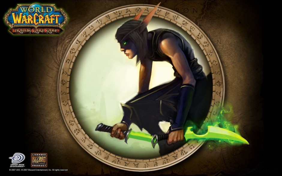 暴雪游戏魔兽世界原画