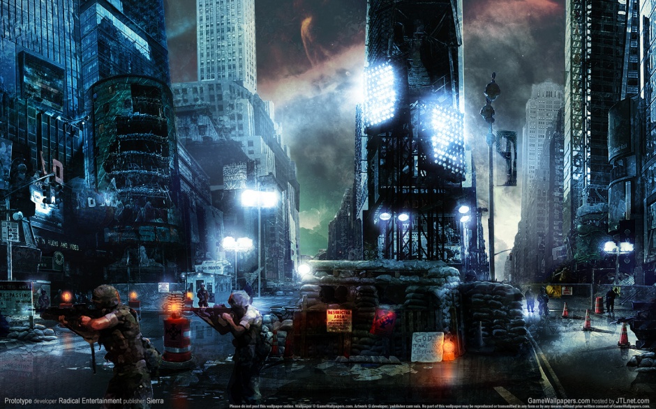 动作游戏虐杀原形高清壁纸