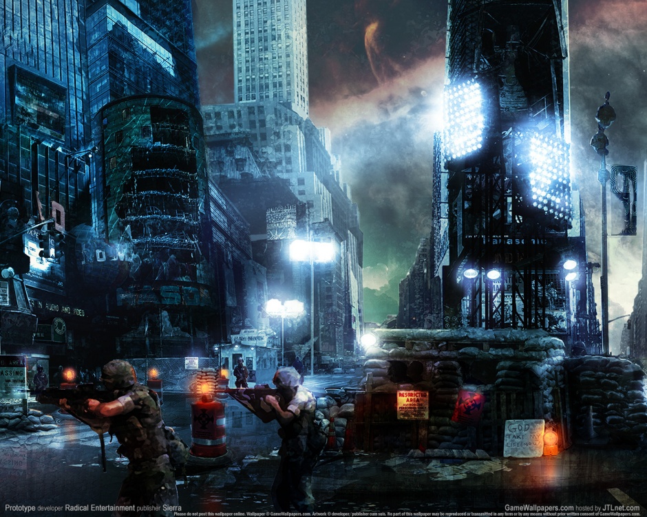 动作游戏虐杀原形高清壁纸