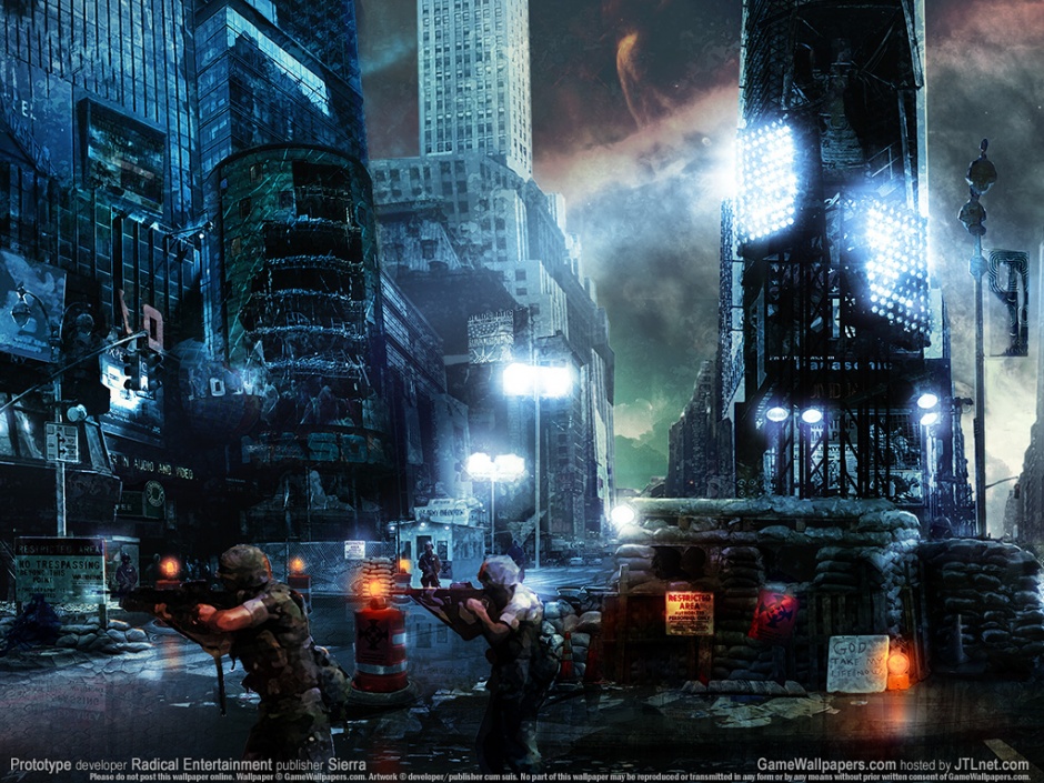 动作游戏虐杀原形高清壁纸