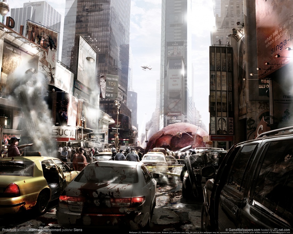 动作游戏虐杀原形高清壁纸