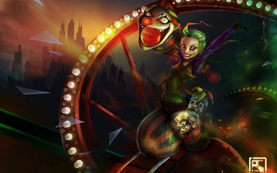 画风独特的英雄联盟原画壁纸