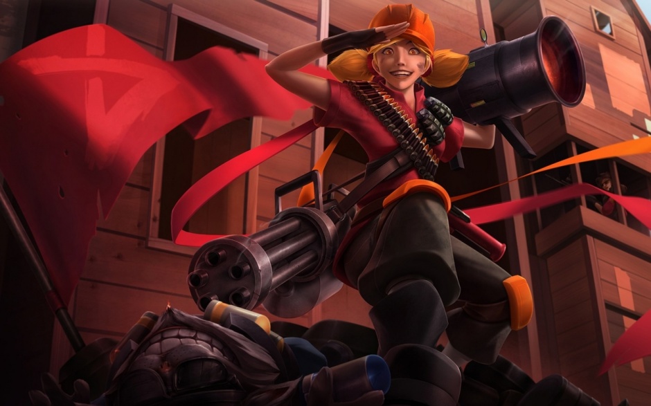 画风独特的英雄联盟原画壁纸