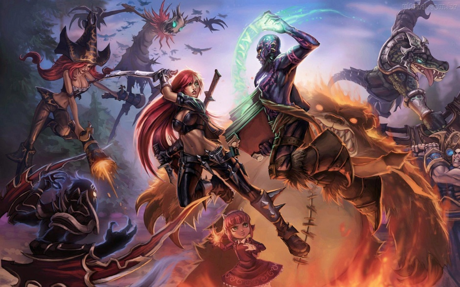 经典游戏英雄联盟高清原画壁纸