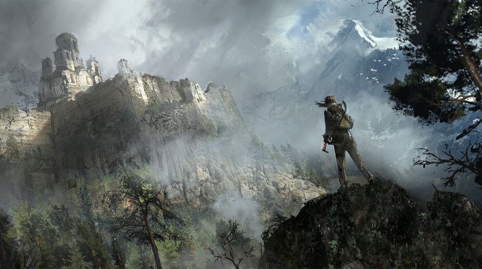 动作冒险游戏古墓丽影超清壁纸